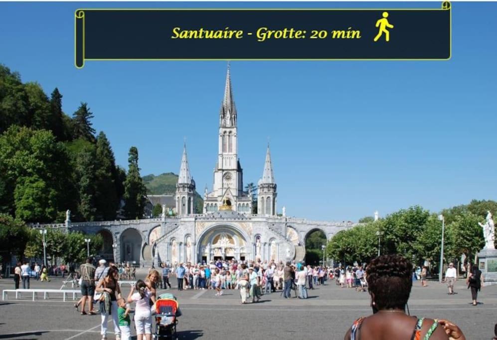 L'Authentique *Studio *Parking Prive* *Wifi*Calme Lourdes Kültér fotó