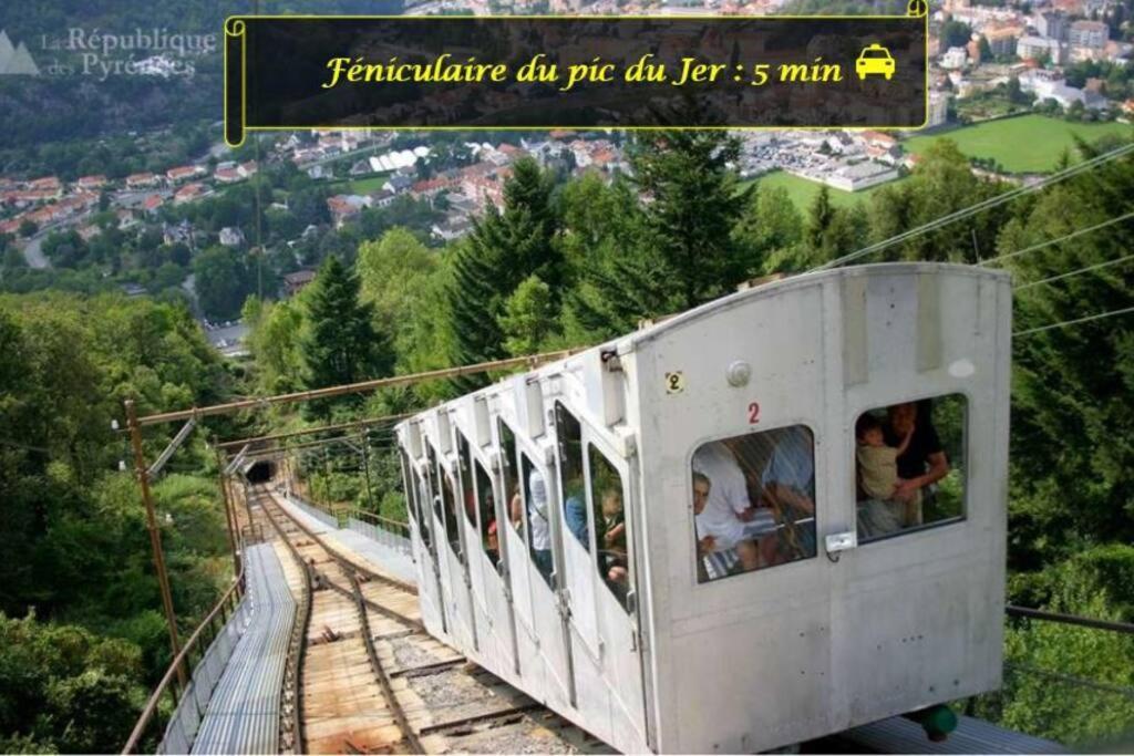 L'Authentique *Studio *Parking Prive* *Wifi*Calme Lourdes Kültér fotó